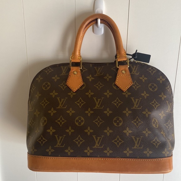 Louis Vuitton Monogram ALMA PM SATCHEL BAG ~💯  Authentic - Picture 9 of 15
